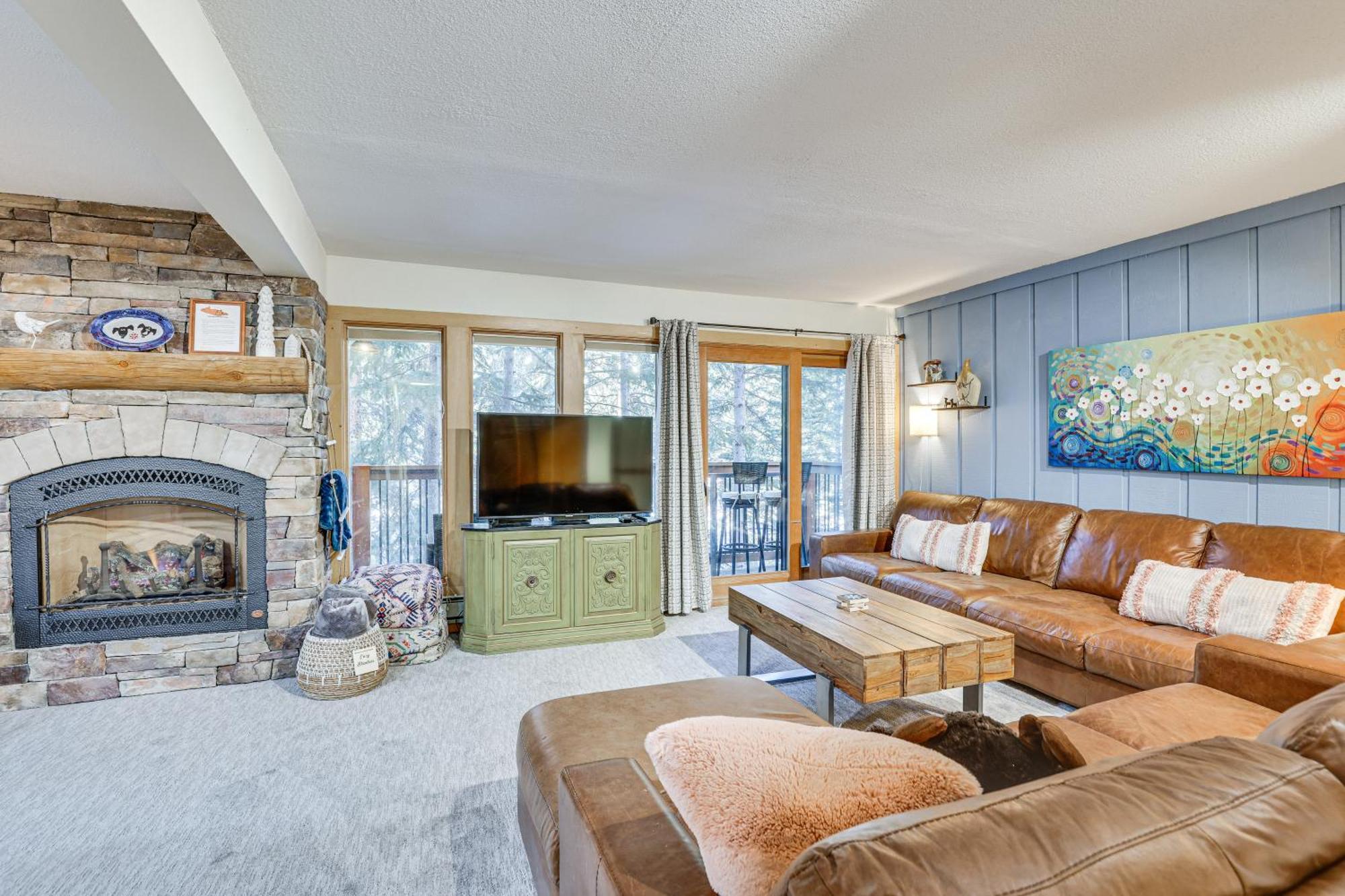 Snowdogs Breck With Fireplace Walk To Lifts Apartamento